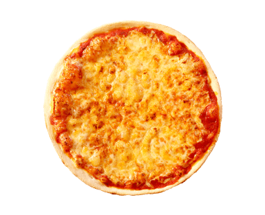 Produktbild Pizza mit Tomatensoße und Käse